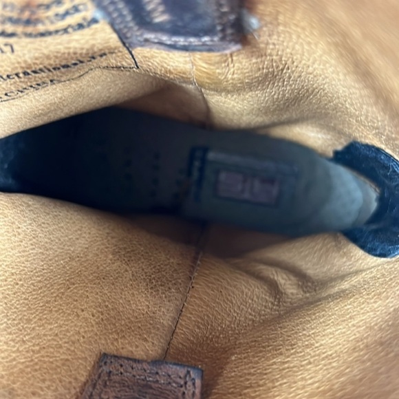 Ariat Western Boots Womens Size 7 B Brown Leather Pull On Style 18100 - Picture 9 of 15